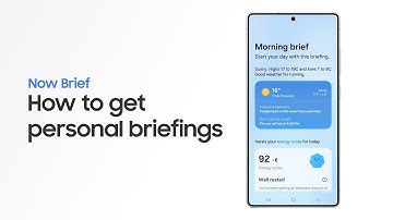 How to use Now Brief | Galaxy S25 Series | Samsung