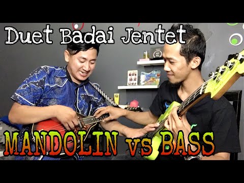 Mandolin vs Bass - Semakin Sayang Semakin Kejam Duet Bersama Ghofar Mandolin