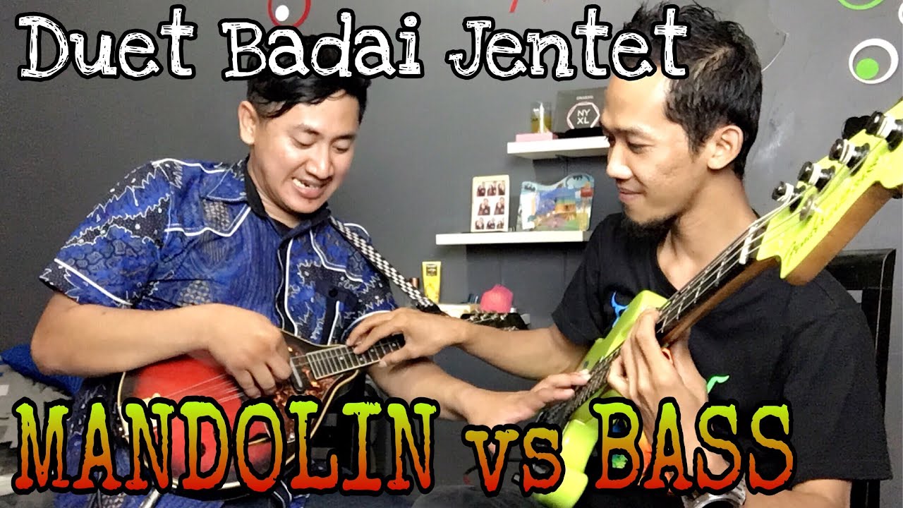Mandolin vs Bass - Semakin Sayang Semakin Kejam Duet Bersama Ghofar Mandolin