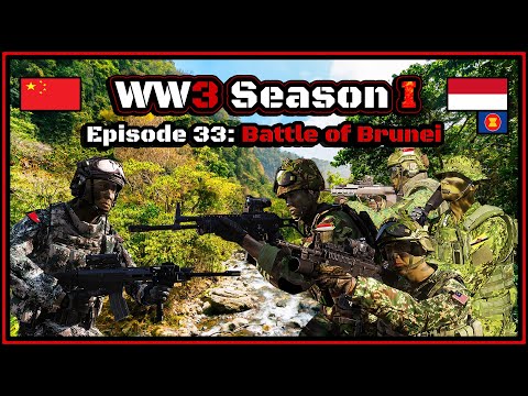 China vs Indonesia-ASEAN: Chinese invasion of Brunei | Arma 3 World War 3 (S1EP33)