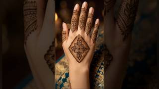 Bold Pakistani Mandala Mehandi Design 🌿🎊🤩 #henna bold mandala #pakistanimehndidesign
