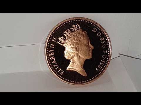 British - 1989 - 1 Penny - ONE PENNY - Proof - Coin World UK