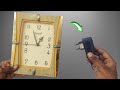 Awesome uses of old wall clock and old mobile charger