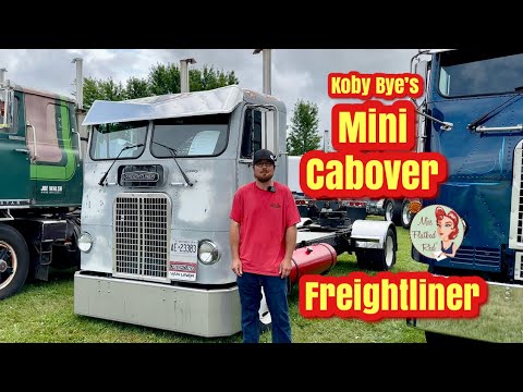 Koby Bye's Mini Freightliner Cabover Truck Tour