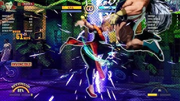 FATAL FURY: City of the Wolves Chun Li combo