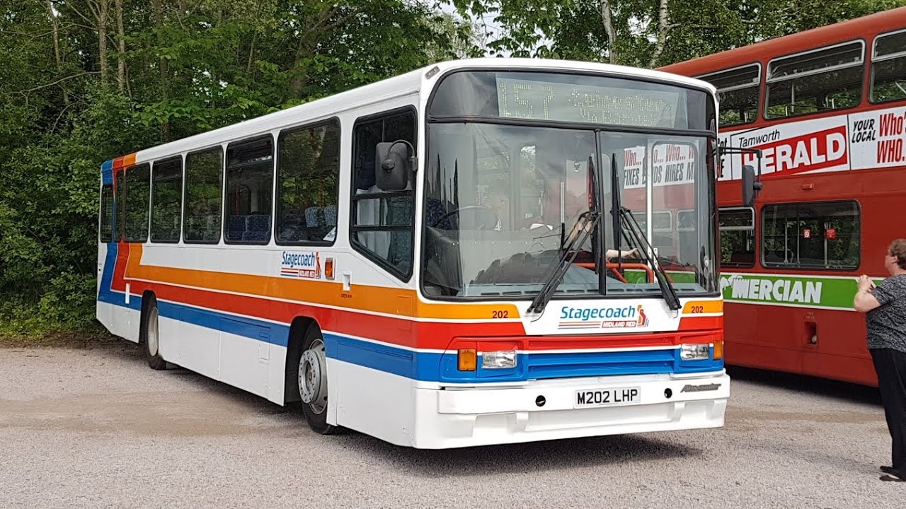 *LOVELY ZF* Ride on Stagecoach Midland Red' Volvo B10M Alexander PS ...