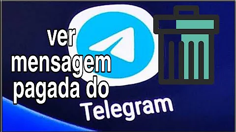 Como ver histórico do Telegram?
