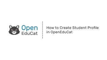 How to Create Student Profile in OpenEduCat