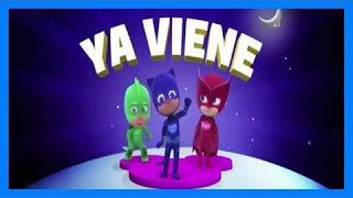 Pj Masks Héroes En Pijamas Ya Viene Disney Junior Promo