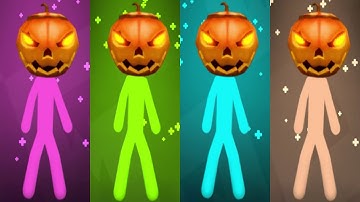 Stickman Funny Minigames - Stickman Party 1 2 3 4 Player 2023 Gameplay Walkthrough Android iOS