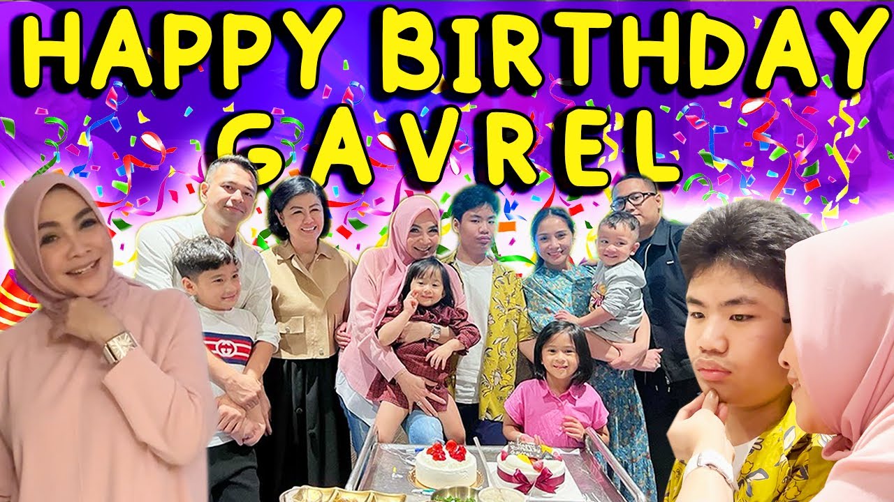 ULANG TAHUN GAVREL KE 16 !! MAMA RIETA AJAKIN PRIVATE DINNER SAMA KELUARGA.. @Rans Entertainment