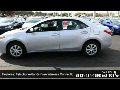 2015 Toyota Corolla L - Stadium Toyota - Tampa, FL 33614 - YouTube