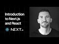 Introduction to nextjs and react