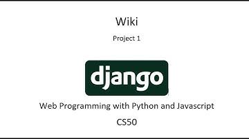 Wiki | Project 1| CS50w | Django