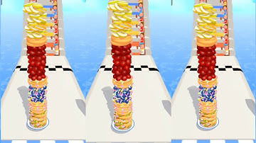 Pancake Run 🥞 : 3x Speed Run Mobile Gameplay Walkthrough iOS, Android   (Part 125)