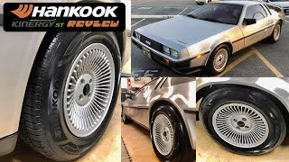 Hankook Kinergy ST tires for the DeLorean DMC-12 - Review and Road Test