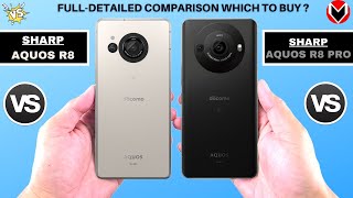 Sharp Aquos R8 Vs Sharp Aquos R8 Pro