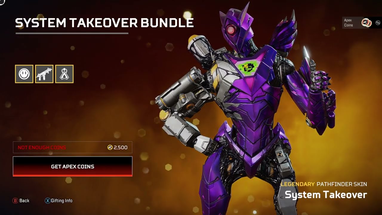 New Legendary Skin, Pathfinder (System Takeover), Store Update