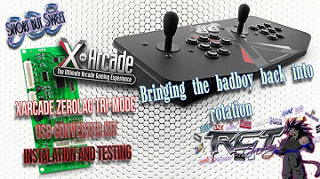 XArcade (Zerolag TRI-mode USB Kit): Revamping "Old Faithful"