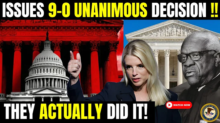 🚨BREAKING! Supreme Court Issues 9-0 Unanimous Decision With Major Nationwide & 2A Implications!!!