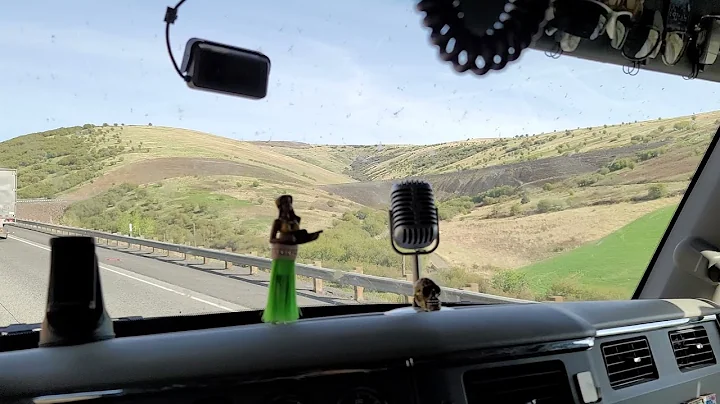 Drive Semi Truck Up Steep Grade "Cabbage" Mountain...