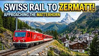 Swiss Rail Approach to Zermatt