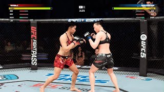 Zhang Weili vs Yan Xoanan