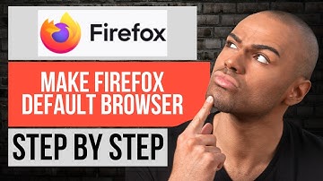 Hoe u Firefox uw standaardbrowser maakt - Stapsgewijze Mozilla Firefox-zelfstudie