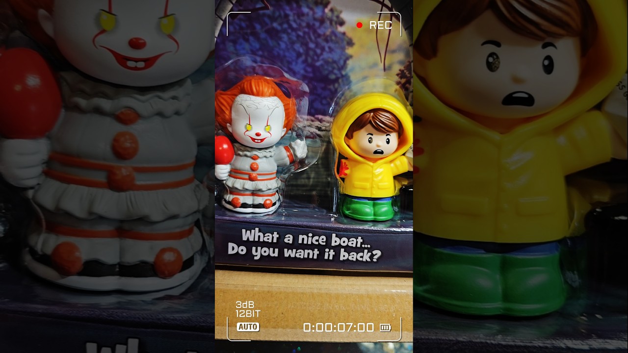 New! Fisher Price Little People Horror Collection #it #pennywise #horror