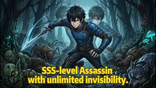 Global job change—he is an SSS-level Assassin with unlimited invisibility!#manga #anime screenshot 2