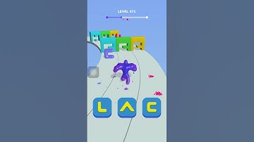 Blob Shifter 3D Level - ￼471 #games #shorts #gameplay #gaming