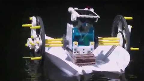 13 in 1 Solar Robot Kits - Boat Bot Module Assembly - Part 3