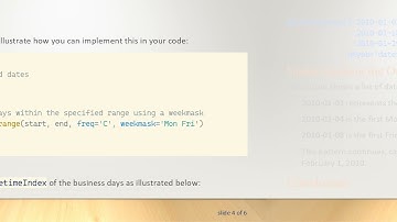 How to Identify the Start and End Business Days of Each Week Using Pandas