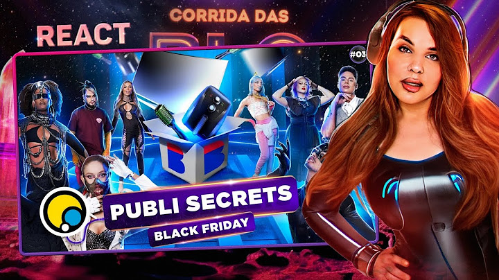 Wanessa reagindo Ep. 3 Corrida das Blogueiras 5: PUBLI SECRETS BLACK FRIDAY com @bielopereira