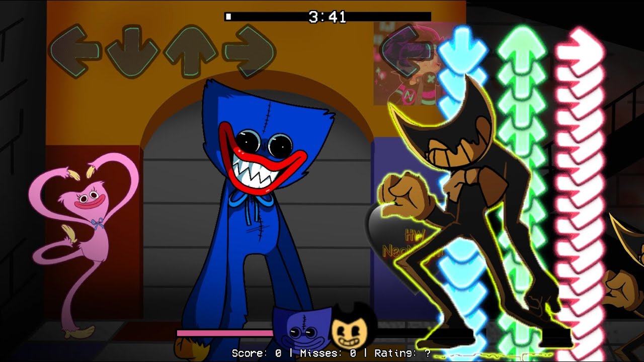 Bendy vs bf fnf (indie cross bendy) by LongHair5150 on Newgrounds