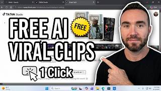 Turn Any Long Video Into Viral Clips… For FREE (TikTok's Smart Split Tutorial) screenshot 1