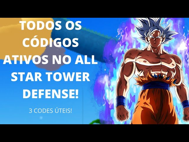 3 CODES) TODOS OS CÓDIGOS ATIVOS NO ALL STAR TOWER DEFENSE! - ASTD