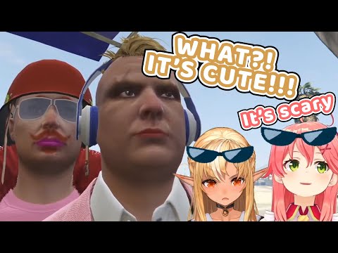 Miko Questions Flare's Definition of "Cute" Then Got Punched by a Stranger【Hololive | Miko x Flare】