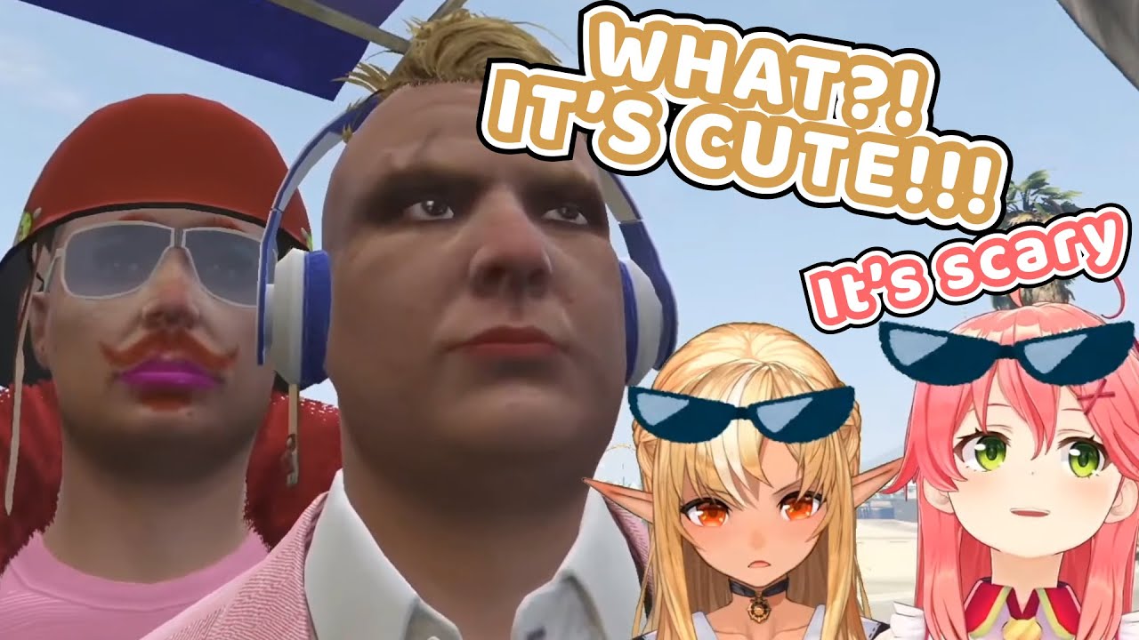 Miko Questions Flare's Definition of "Cute" Then Got Punched by a Stranger【Hololive | Miko x Flare】