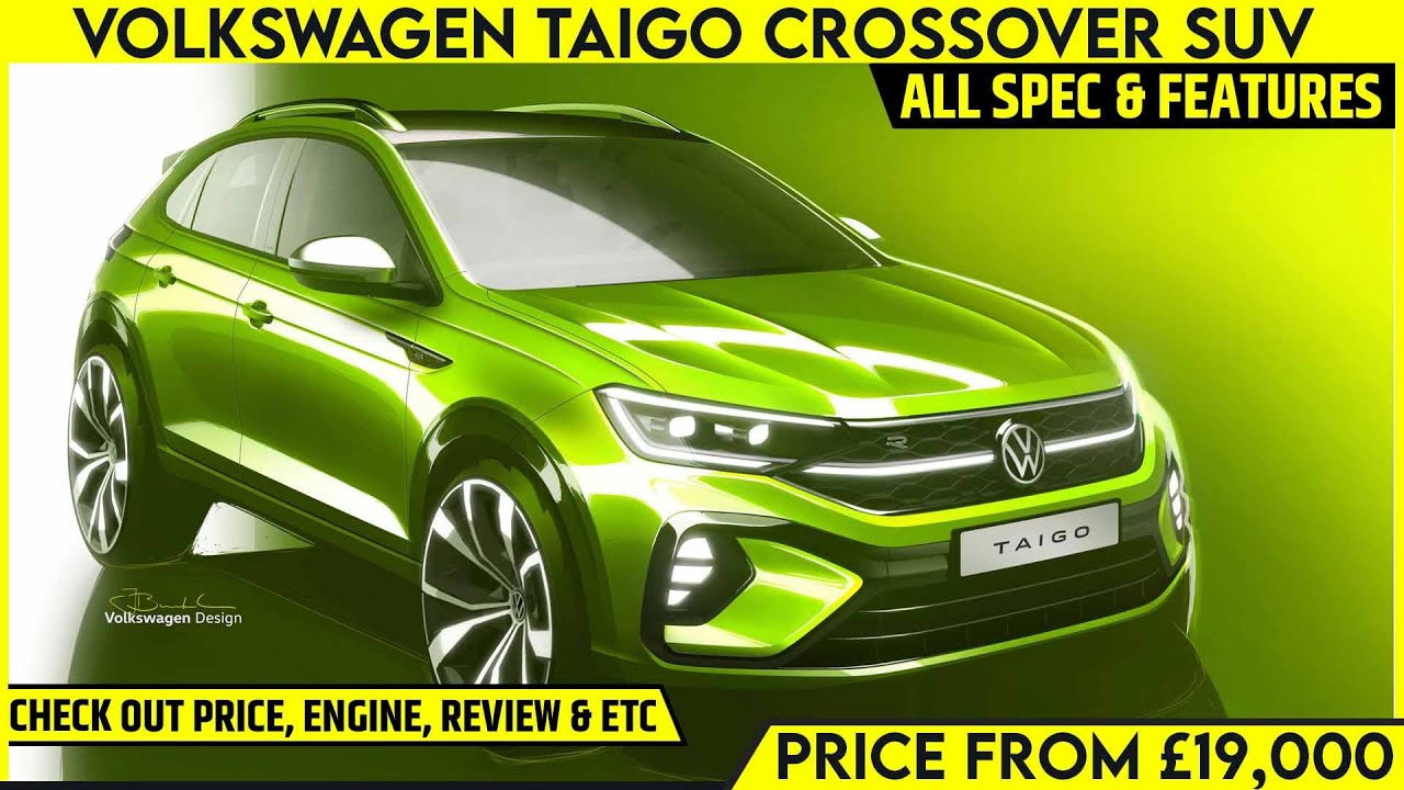 Volkswagen Taigo Crossover SUV Launch Announced | India Launch Soon | All Spec, Features, Engine