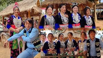 Hmong New Year Celebration in Longxang 2022-2023(Noj peb caug nyob Loob Xaas)