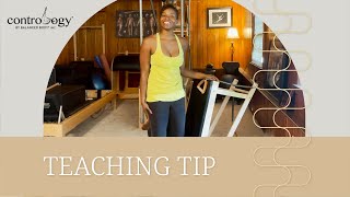 Side Arm Springs on the Contrology® Baby Chair | Contrology® Teaching Tip