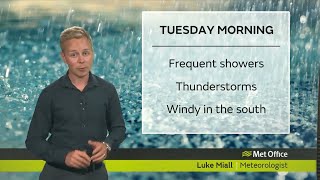 Tuesday morning forecast - 30/07/19