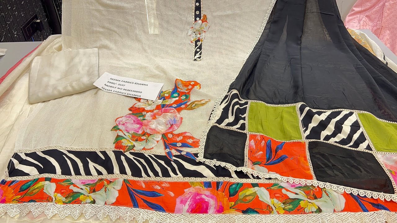 22February 2026Super suits deigner summer cotton collection #premium #9646536050 #seemafabricskhanna