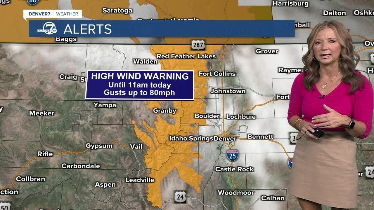 An unseasonably warm day for Denver - YouTube