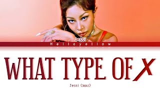 Jessi - What Type Of X Lyrics (제시 - 어떤X  가사) [Color Coded Han/Rom/Eng]