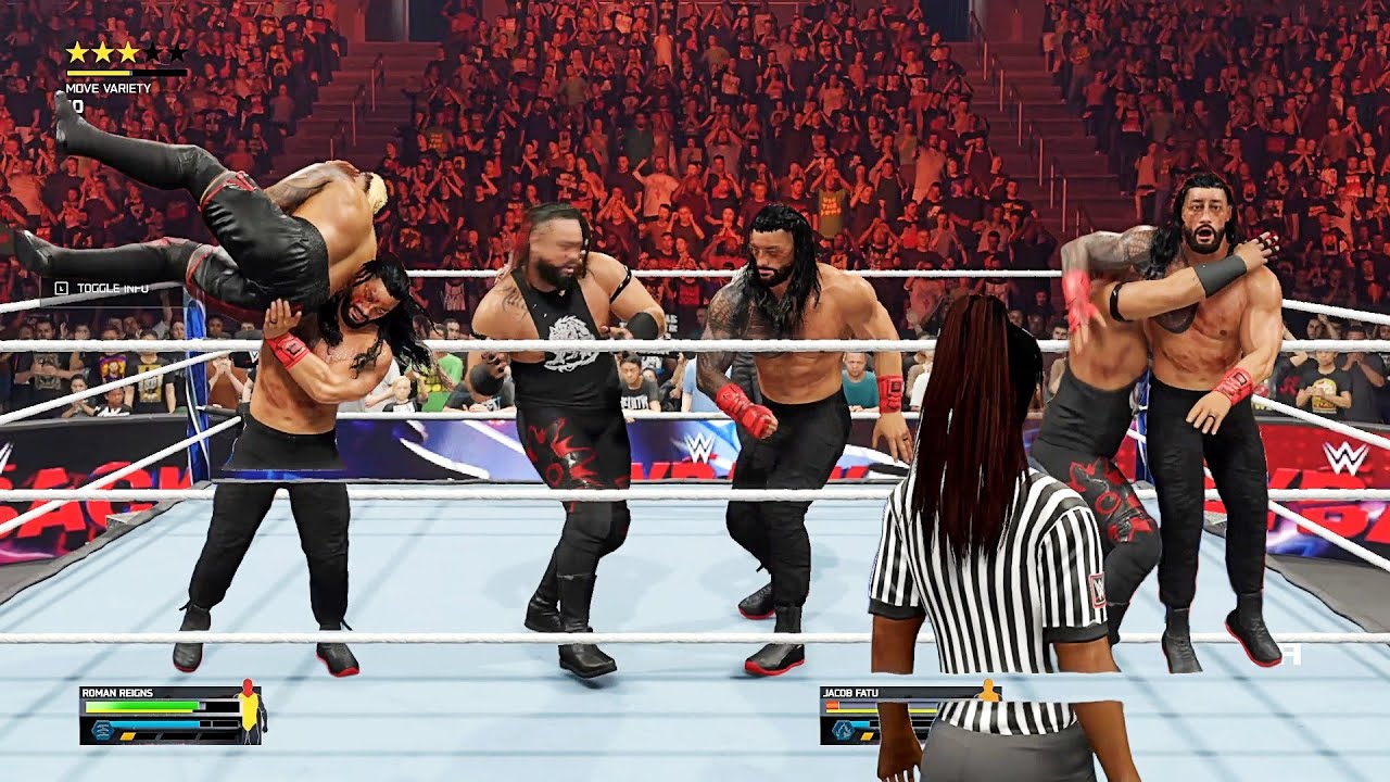 Can Roman Reigns SURVIVE The New Bloodline? | WWE 2K25 Gauntlet Turmoil match