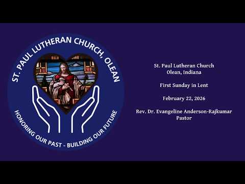 Olean Indiana First Sunday in Lent, St. Paul Lutheran Church, Olean, Indiana - YouTube