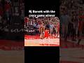 Rj Barrett calls game #rjbarrett #nba #nbashorts #gamewinner #basketball