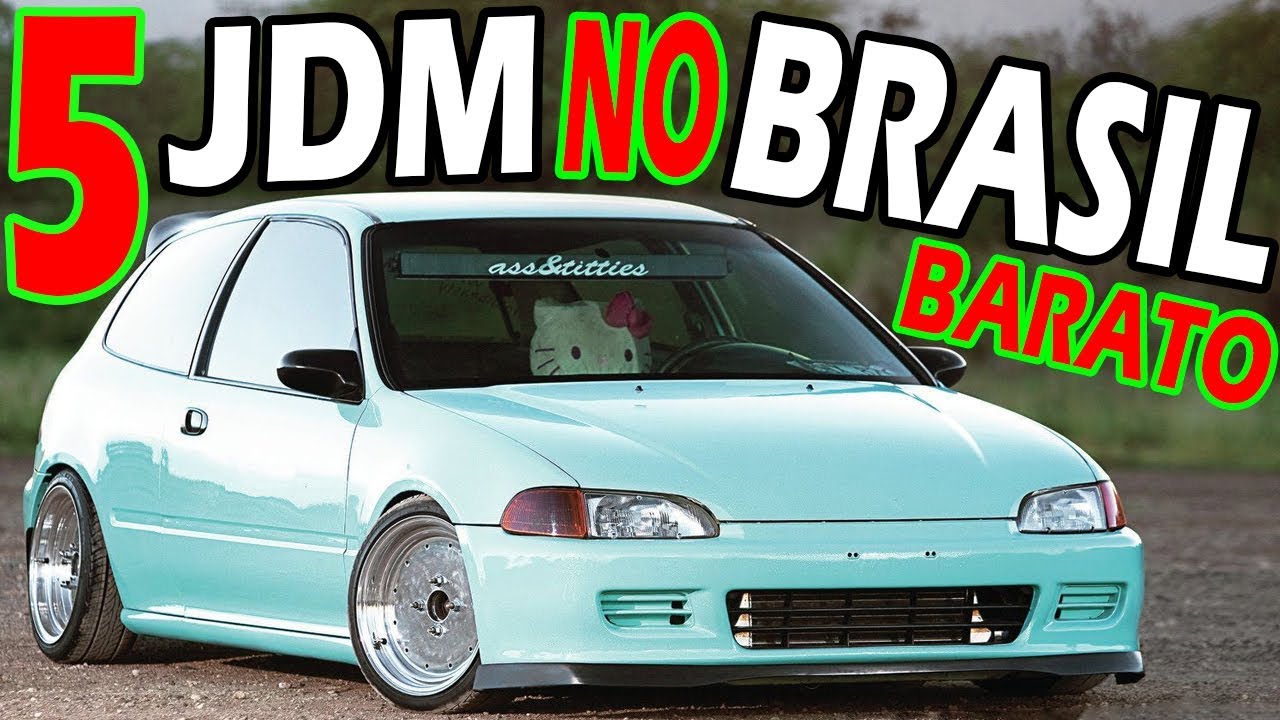 5 CARROS JDM QUE TEM NO BRASIL! (BARATOS!) YouTube